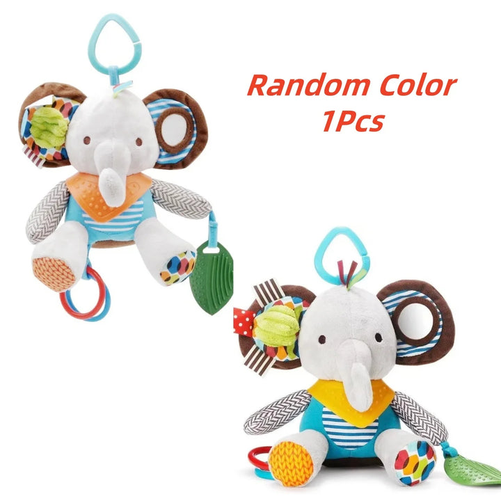 Montessori Sensory Clutch Toy | Stroller & Crib Activity for Babies