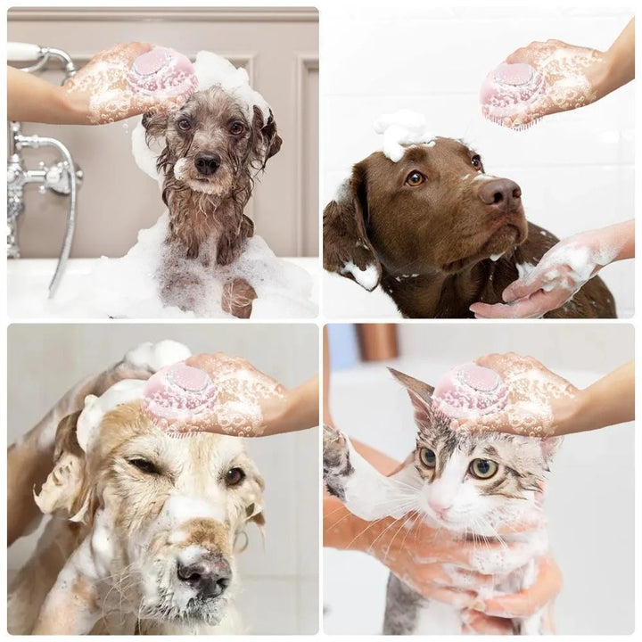 Pet Massage Wash Brush