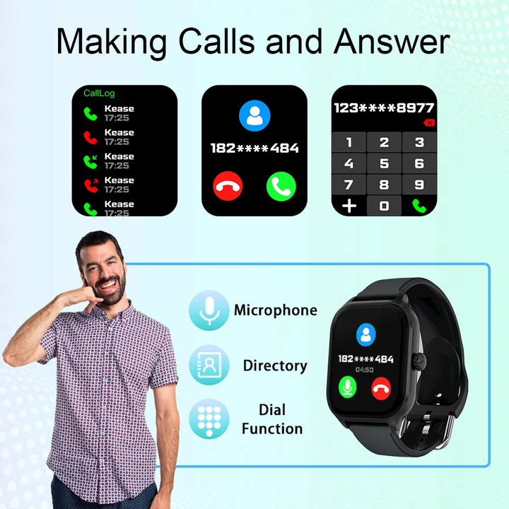 Health & Call Smartwatch - LAXASFIT H9 and H6 Smartwatch