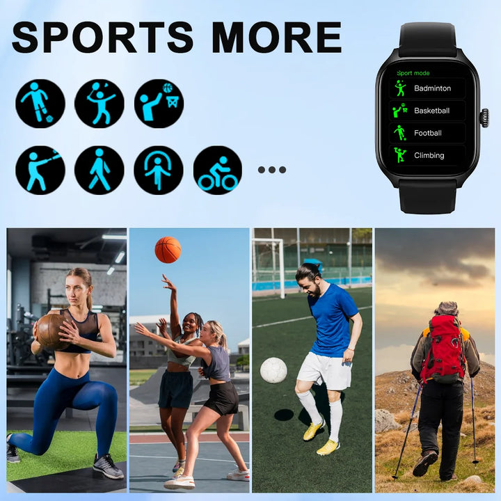 Health & Call Smartwatch - LAXASFIT H9 and H6 Smartwatch