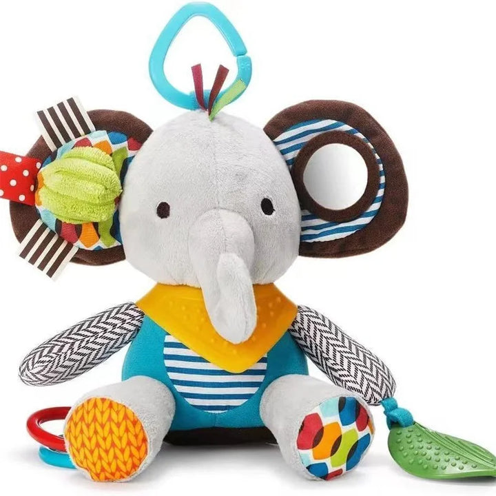 Montessori Sensory Clutch Toy | Stroller & Crib Activity for Babies