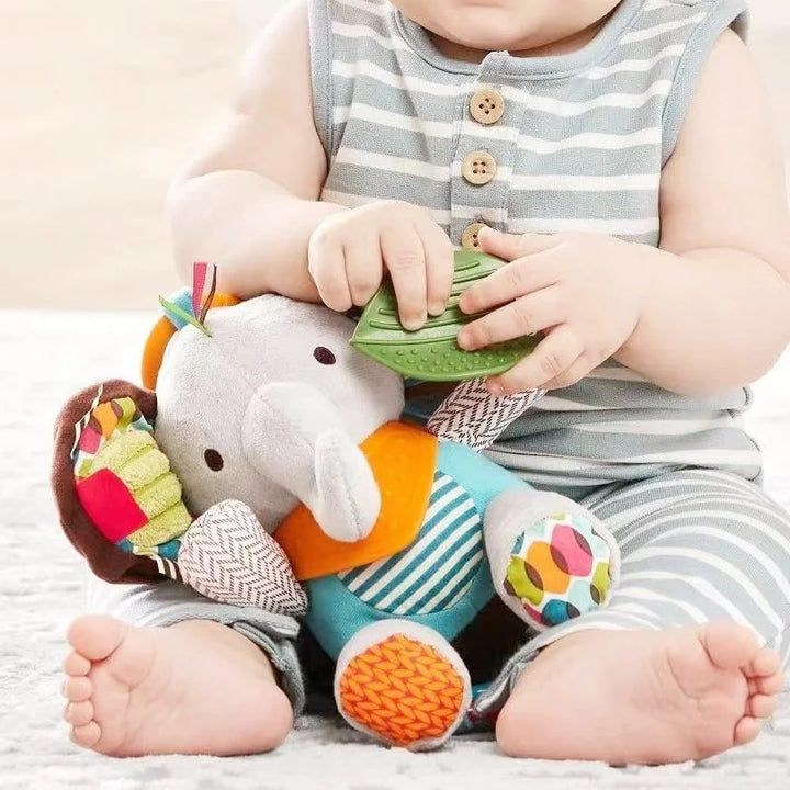 Montessori Sensory Clutch Toy | Stroller & Crib Activity for Babies