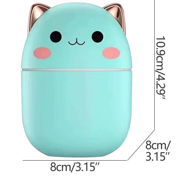 Mini Cat Humidifier & Aroma Diffuser - 250 ml