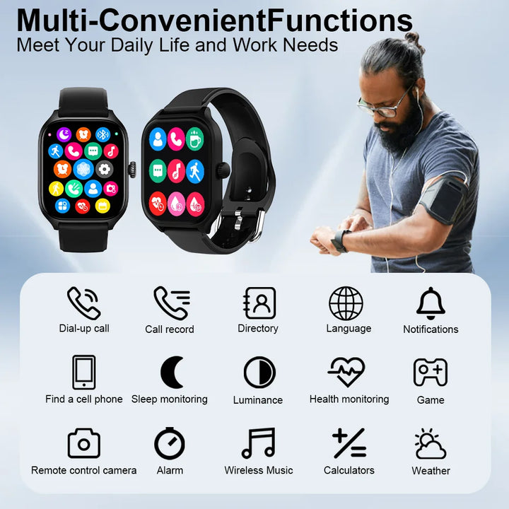 Health & Call Smartwatch - LAXASFIT H9 and H6 Smartwatch