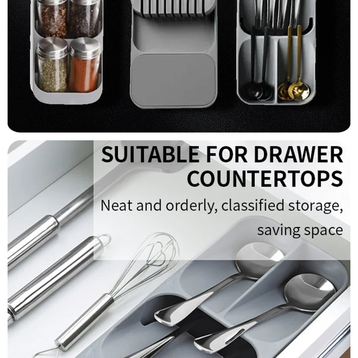 Expandable Kitchen Drawer Organizer
