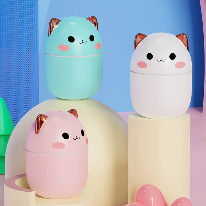 Mini Cat Humidifier & Aroma Diffuser - 250 ml