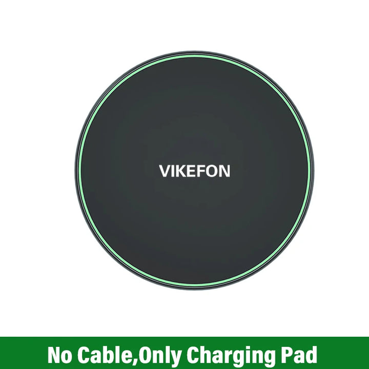 Fast Wireless Charging Pad for iPhone & Samsung Devices