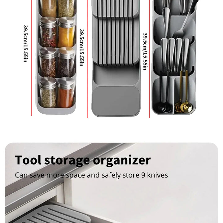 Expandable Kitchen Drawer Organizer