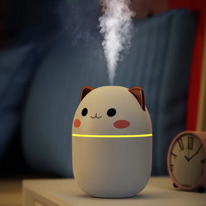 Mini Cat Humidifier & Aroma Diffuser - 250 ml