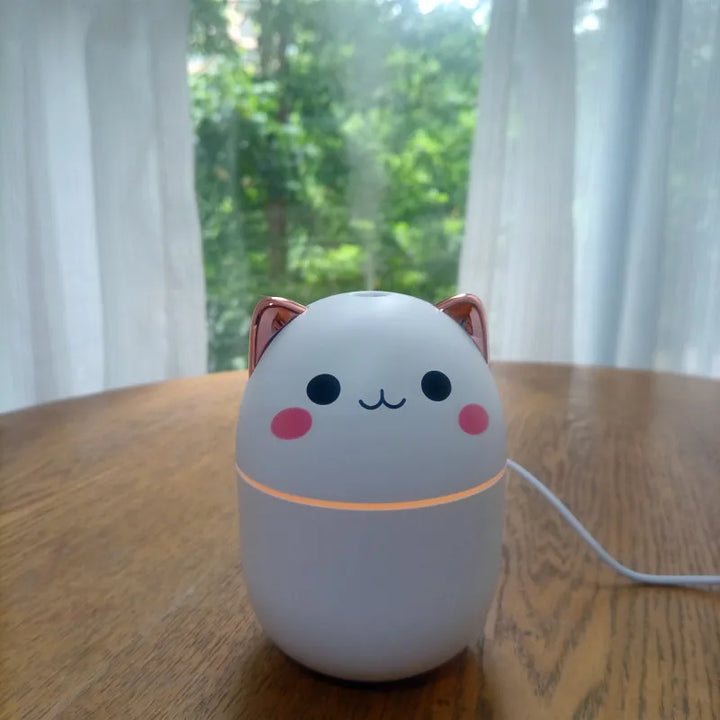 Mini Cat Humidifier & Aroma Diffuser - 250 ml