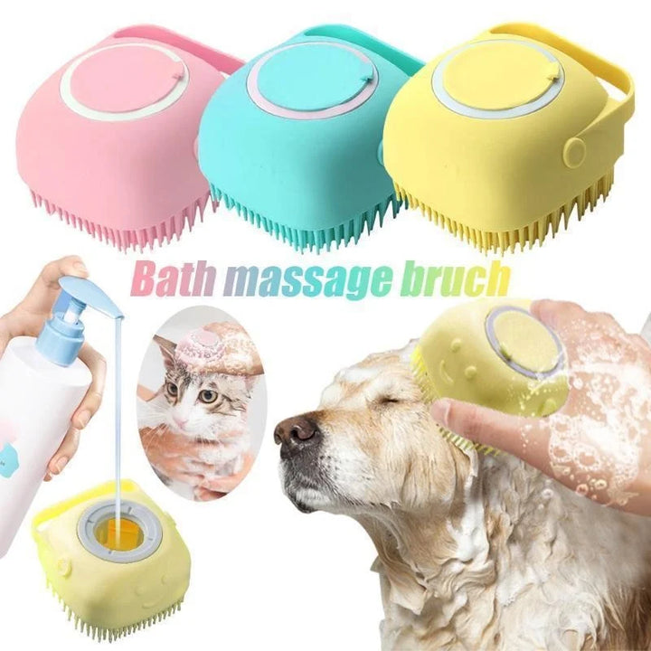 Pet Massage Wash Brush