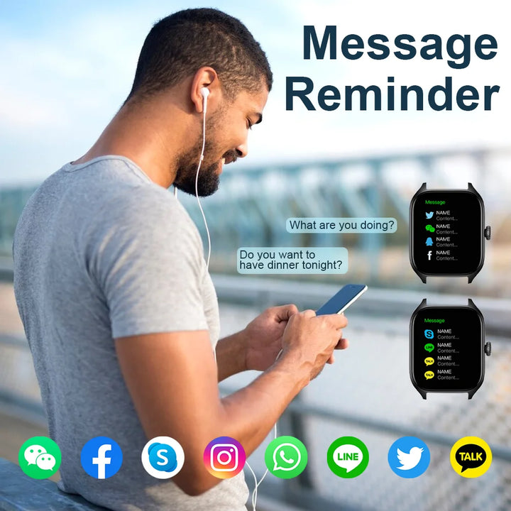 Health & Call Smartwatch - LAXASFIT H9 and H6 Smartwatch