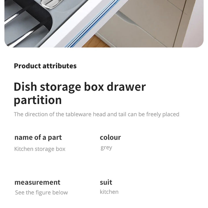 Expandable Kitchen Drawer Organizer