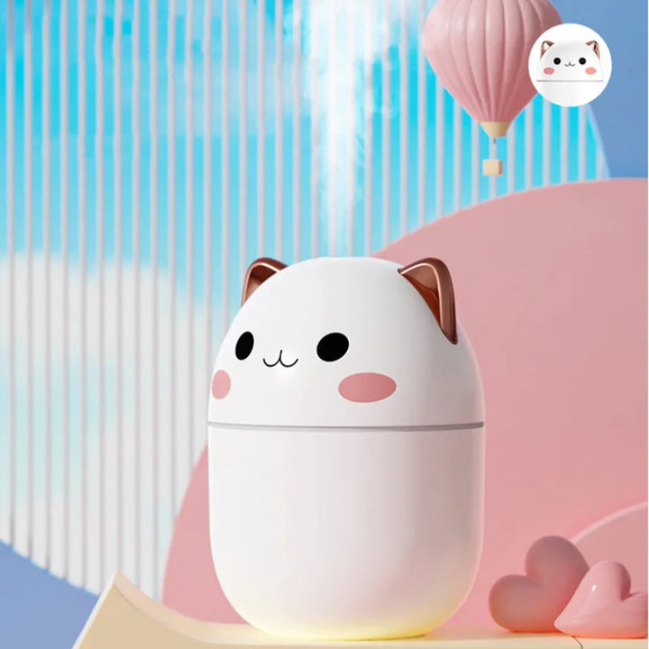 Mini Cat Humidifier & Aroma Diffuser - 250 ml