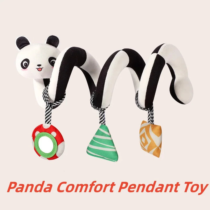 Montessori Sensory Clutch Toy | Stroller & Crib Activity for Babies