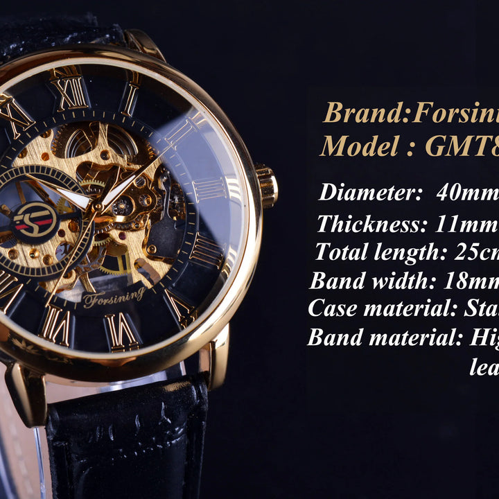 Skeleton Mechanical Watch for Men