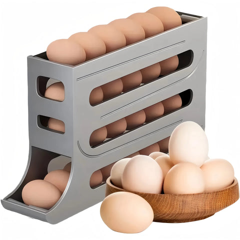 4-Tier Rotating Egg Organizer