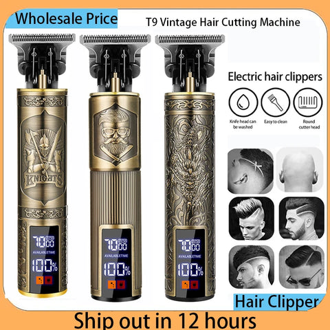 Vintage Style Cordless Hair Clipper
