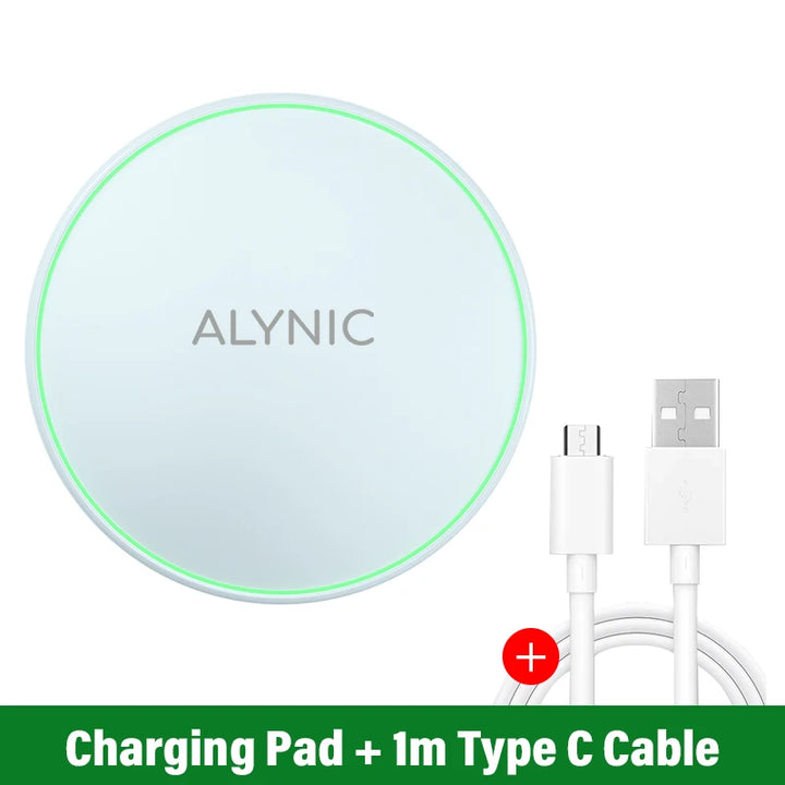 Fast Wireless Charging Pad for iPhone & Samsung Devices