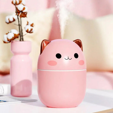 Mini Cat Humidifier & Aroma Diffuser - 250 ml