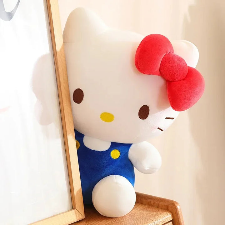 Sanrio Hello Kitty Anime Hello Kitty Stuffed Toys Plushier Soft Pillow Birthday Gifts For Girls Kawaii Hello Kitty Plush Dolls